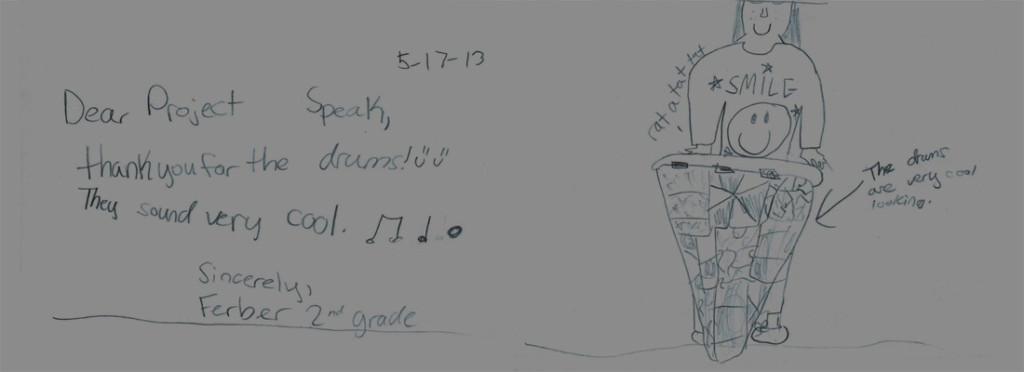 Thank you for the drums.